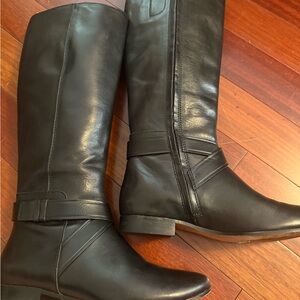 Cole Haan Russel Black Riding Boots. Perfect Condition Worn Once Size 5.5